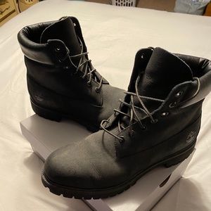 Black Timberland Boots